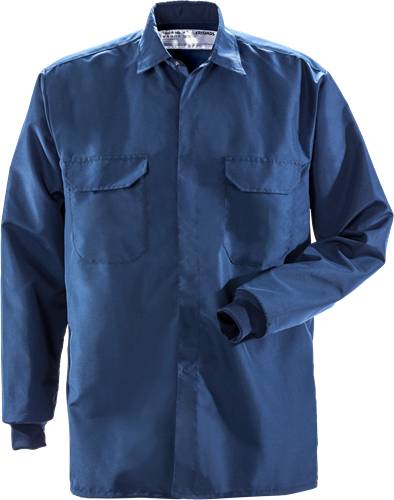 Fristads Reinraum Hemd Langarm 7R011 XA32 - Marineblau/2XL 100635-540-2XL