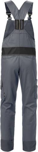 Fristads Latzhose 1555 STFP - Grau/Schwarz/M2M 129486-896-M2M