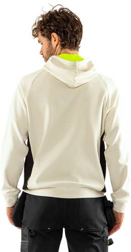 Fristads Stretch-Sweatshirt mit Kapuze 7870 GKC - Creme/XL 300904-901-XL