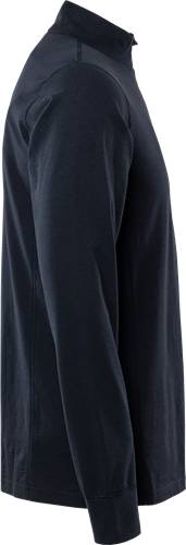Fristads Flamestat Langarm Unterhemd Half Zip 7029 MOFN - Dunkel Marineblau/L 301316-544-L