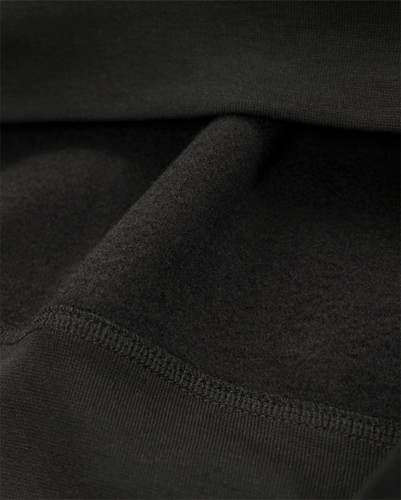 Fristads Sweatshirt mit Kapuze 7551 GSM - Schwarz/Gelb/2XL 301425-982-2XL