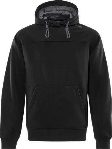 Fristads Sweatshirt mit Kapuze 7551 GSM - Schwarz/Grau/3XL 301425-996-3XL