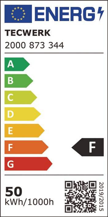 LED-Strahler 50 W 3660 lm 5m H07RN-F 3x1mm² IP65 TECWERK 2000873344