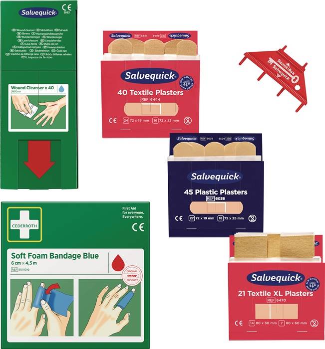 Orkla Wound Care AB Nachfüllpack 148-tlg.CEDERROTH 51011038