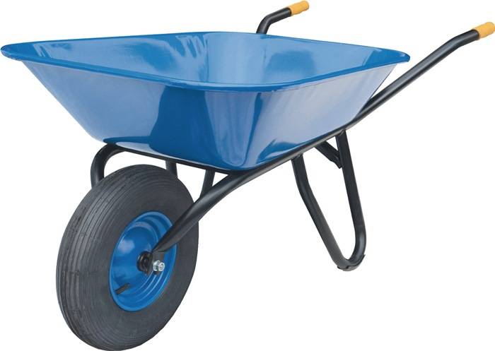 Müller & Baum GmbH & Co. KG Schubkarre Fagro F85 85l polymeres Rad 21,5kg Stahlfelge m.Kugell.MÜBA 72618