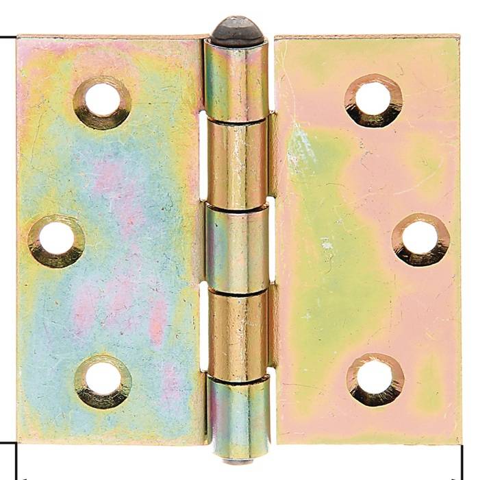 Gust. Alberts GmbH & Co. KG Scharnier H.76mm B.76mm S.2,0mm STA sdmverz.quad.GAH 349035