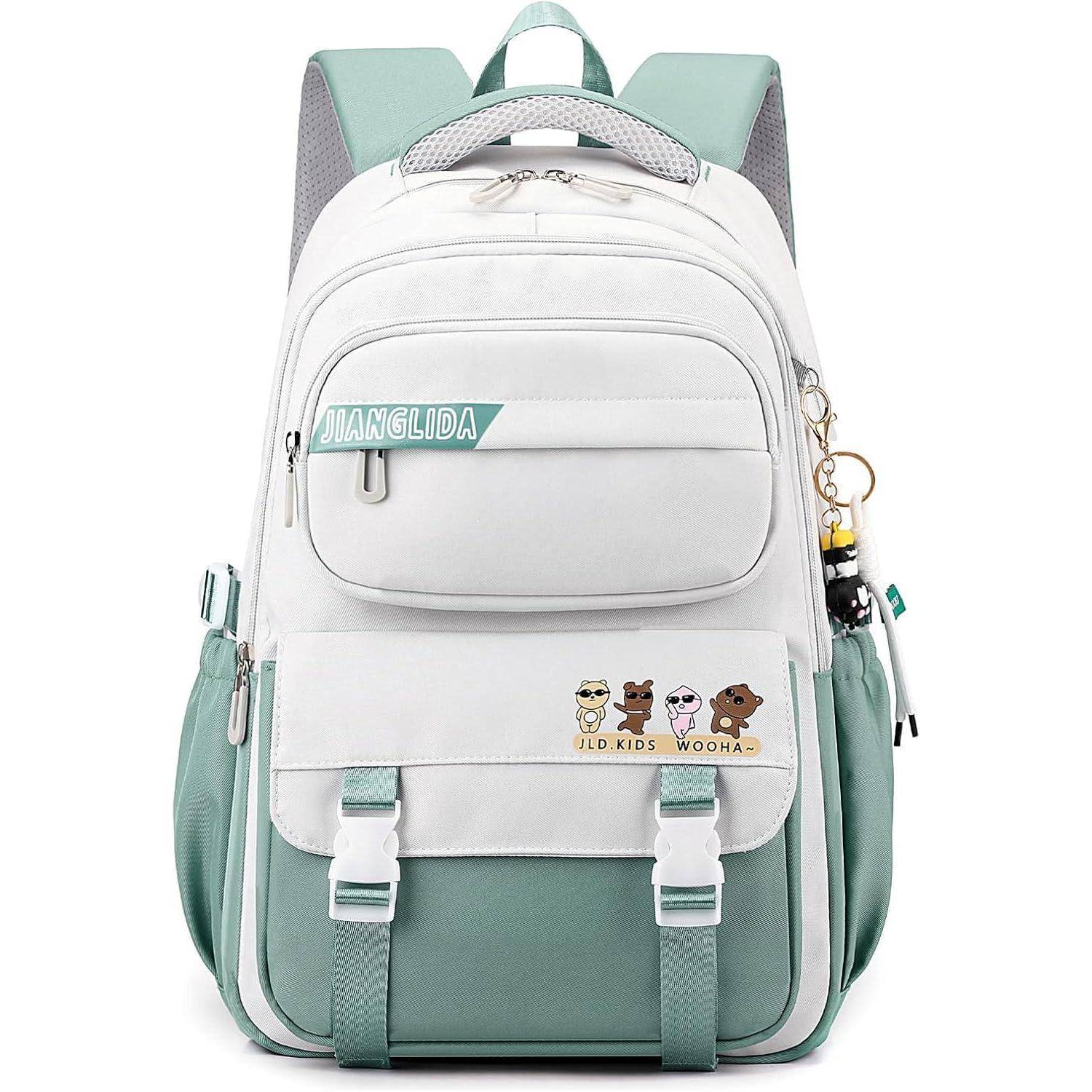 Schulrucksack 30L Mädchen Jungen Teenager wasserdicht Rucksack Damen