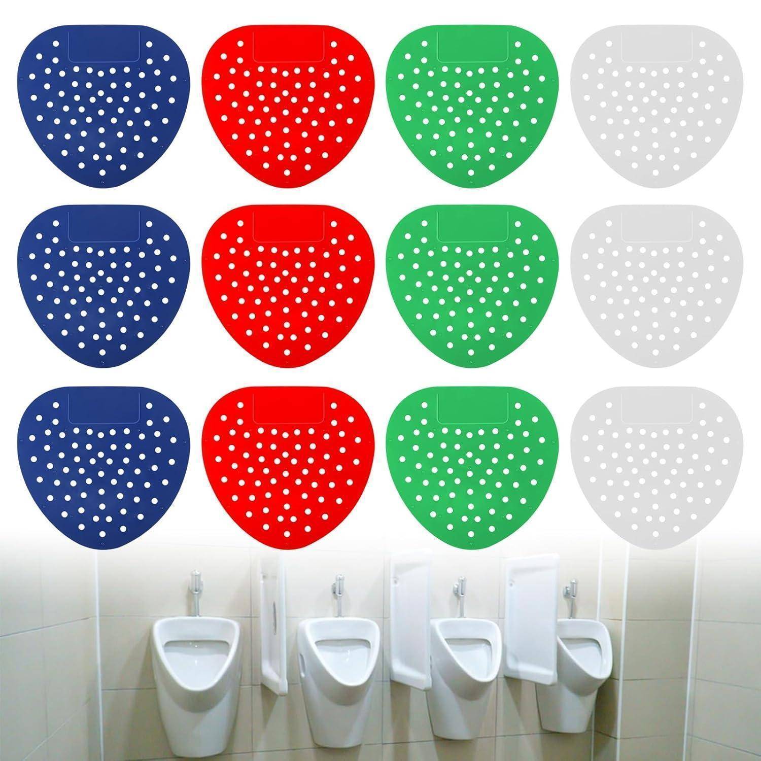 12er Pack Urinalsieb mit Duft | Spritzschutzmatte für Gewerbliche Orte