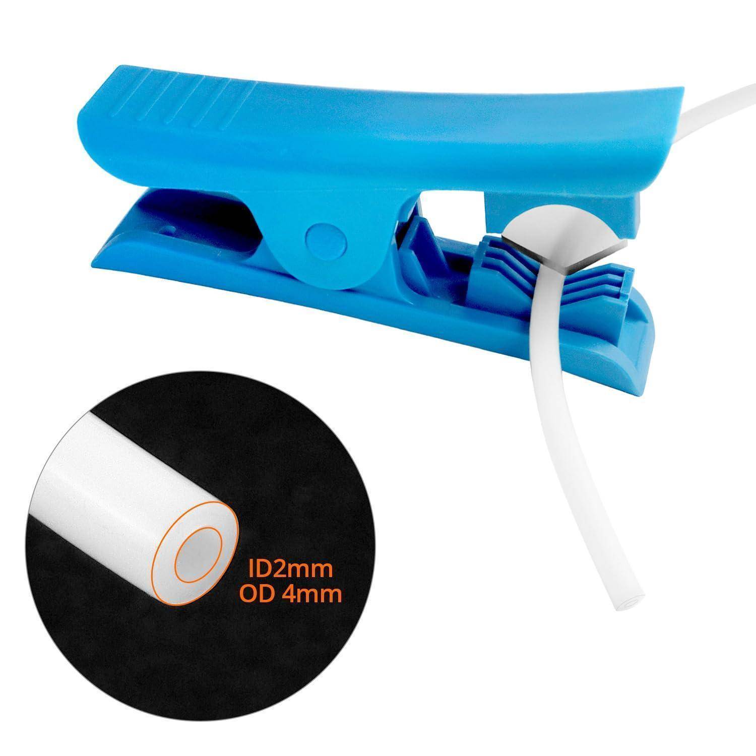 8m PTFE Teflonschlauch 4mm OD 2mm ID Schlauchschneider 1.75mm Filament