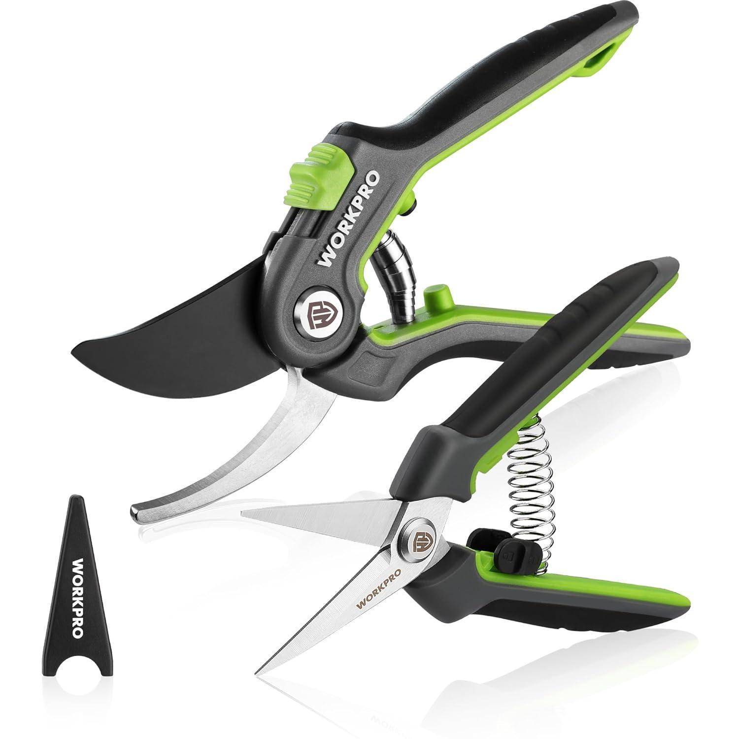 Gartenschere Set 2-tlg SK5 Astschere Ernteschere Gartenarbeit