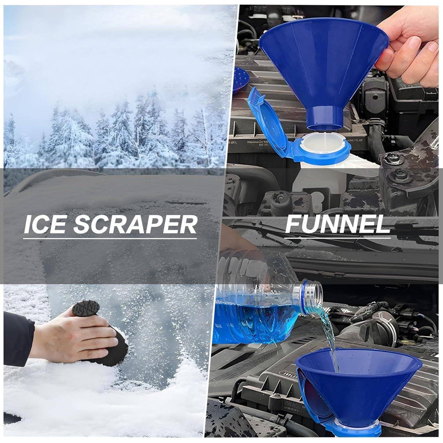 Eiskratzer, Trichter