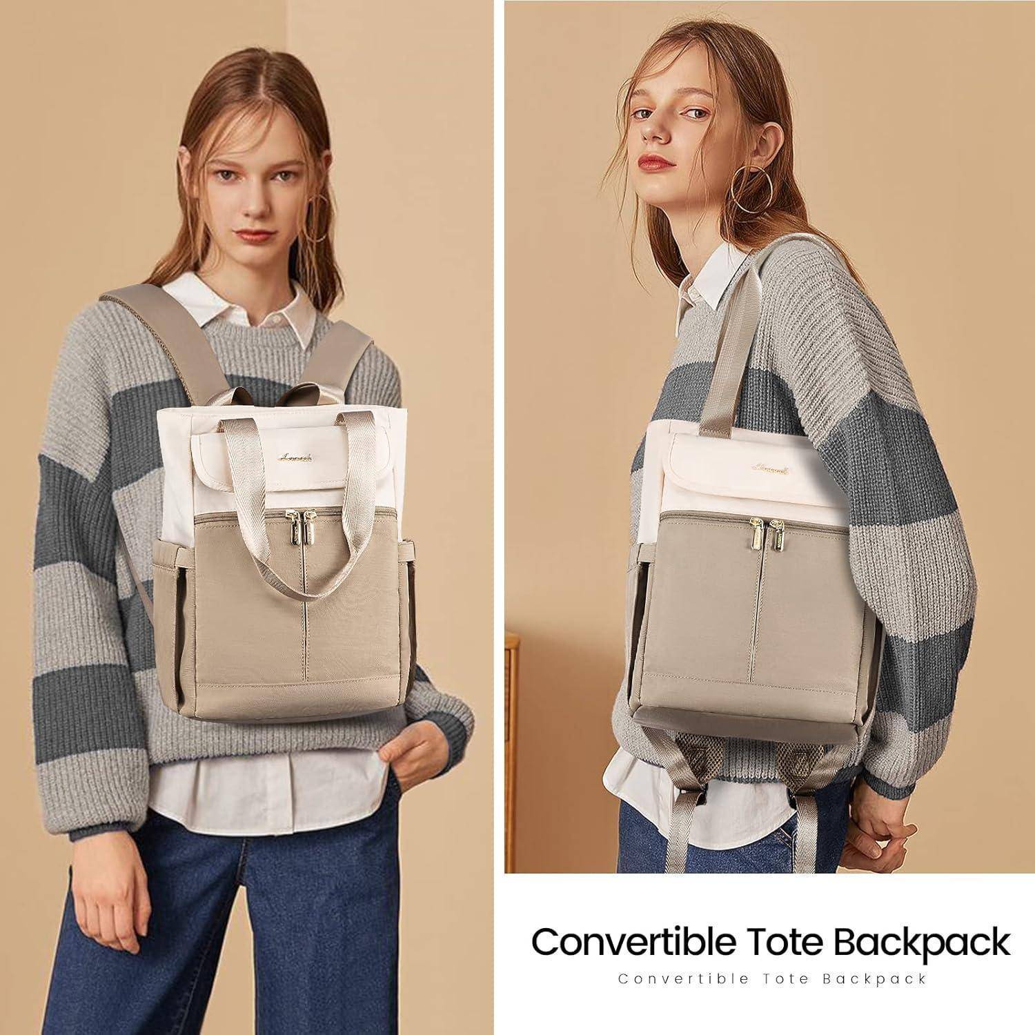 Zwei Bilder zeigen ein Model, das einen 