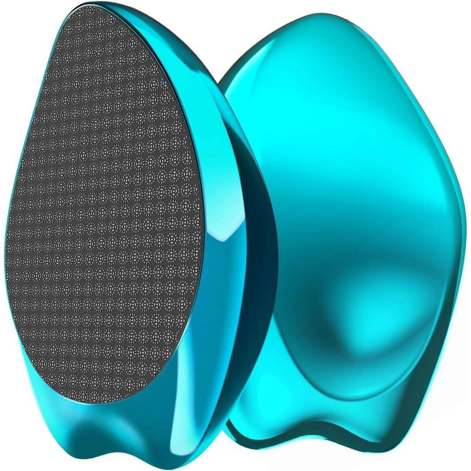 2in1 Nano Glas Fußfeile Hornhautentferner Sicher und Effektiv - Blau