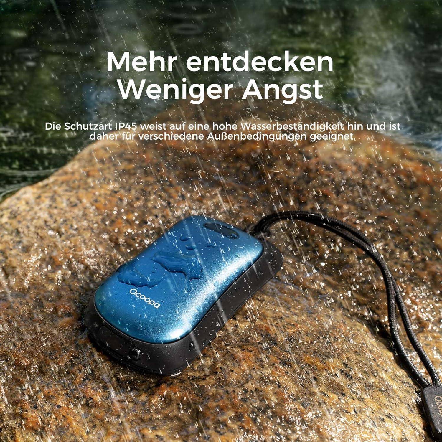 Magnetische Handwärmer wiederaufladbar 2er-Pack IP45 wasserfest