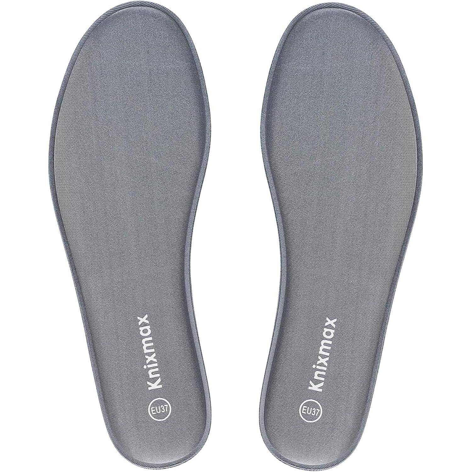 Einlegesohlen Herren Damen Sneaker Memory Schaum Grau für Sport 38