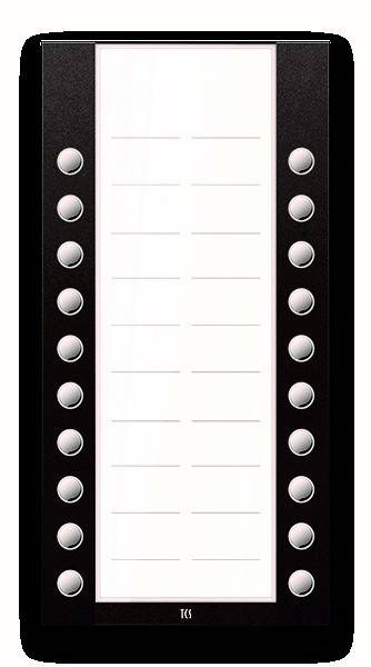 Eine leere Kinoleinwand mit Reihen von leeren Zeilen und kreisförmigen Lichtern an jeder Seite, die für anpassbare Veranstaltungshinweise gestaltet ist.