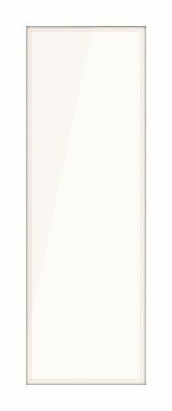 Ein leerer Smartphone-Bildschirm wird angezeigt, was wahrscheinlich einen Platzhalter oder eine Option zur Personalisierung des Startbildschirms des Geräts andeutet.