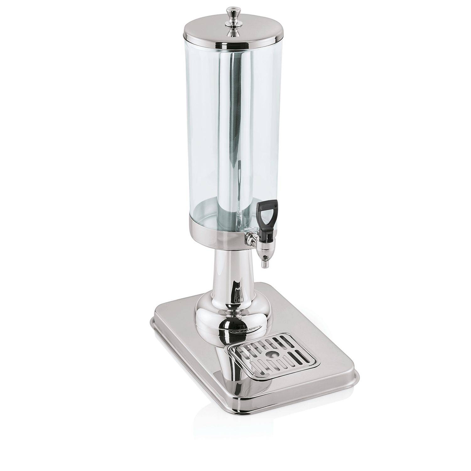 Getränkespender 3 Liter Edelstahl mit Zapfhahn, für Party und Gastronomie