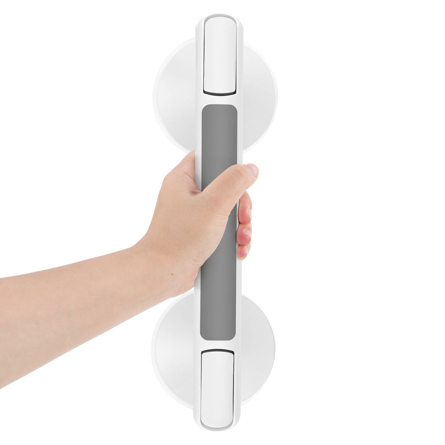 Haltegriff Dusche, Mobile Dusche Griffstangen mit Saugnäpfen, Wannengriff ohne Bohrungen Duschgriff für Badezimmer, Kinder und Senioren