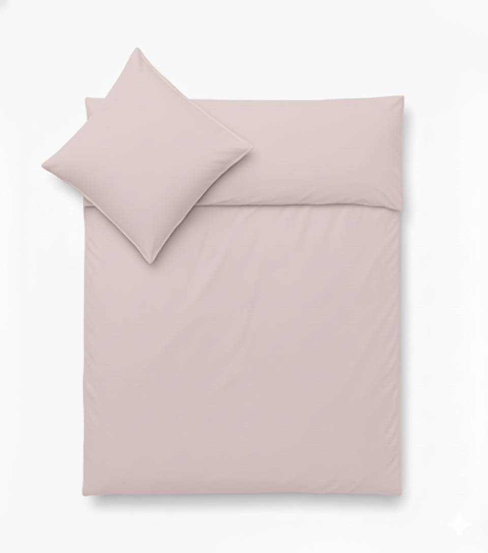 Julido Jersey Bettwäsche 135x200cm 100% Baumwolle weich atmungsaktiv Rosa Pink