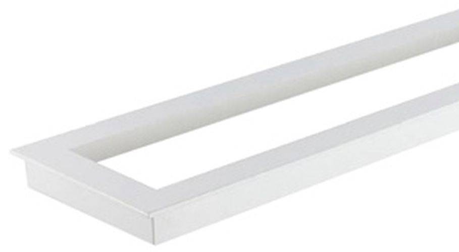 Einbaurahmen für LED-Panel 1200×300mm/weiss