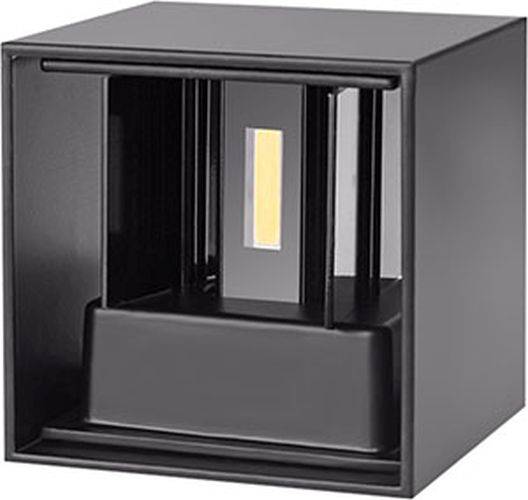 LED-Aussenleuchte CUBE 81-4007 6W, 3000K, 500lm,100x100x100mm,anthrazit