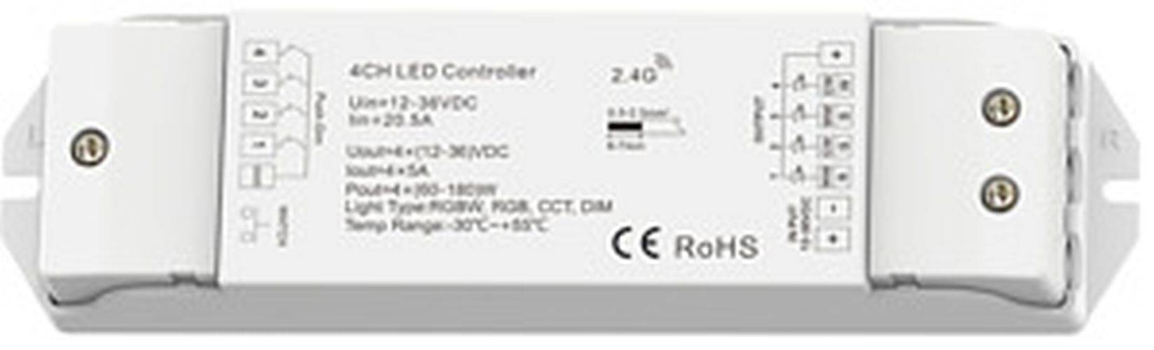 DIEF 4-Kanal Multi Controller 81-4430 (2.4G-Serie) zur Steuerung von LED/CCT/R