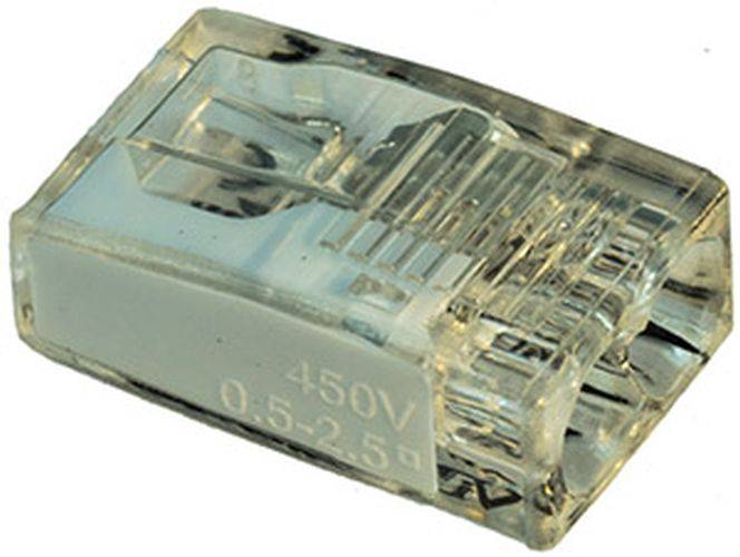 DON Steckklemme Mini 2-polig 900475 2x0,5-2,5 VE100