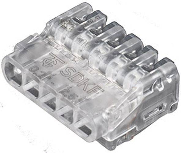 UNI-Verbindungsklemme 900567 5 x 0,5-2,5mm² VE50