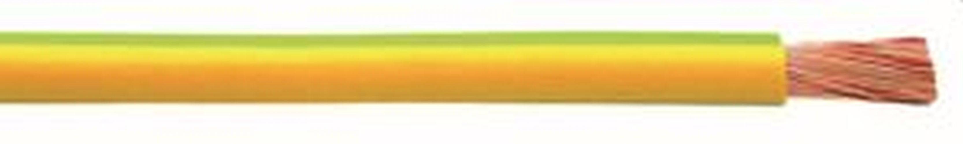 Ein Farbverlaufsstift mit gelben und orangefarbenen Tönen entlang des Schaftes.