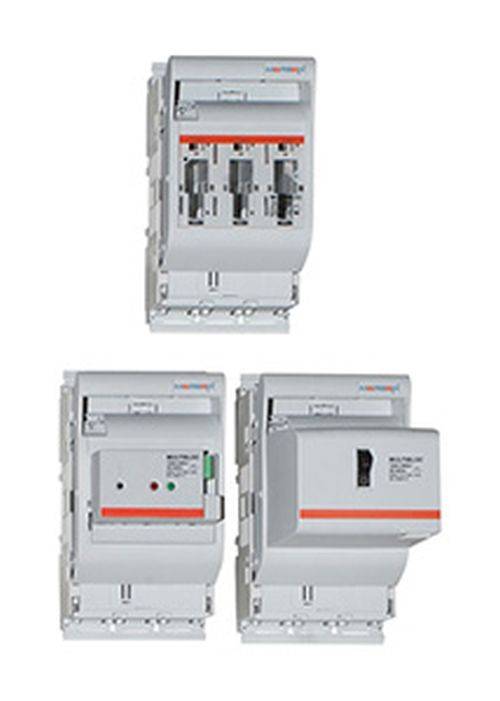 NH Sicherungs-Lasttrenner 3-pol. NH00 / -160A / Schellen 10-70² 2.031.000