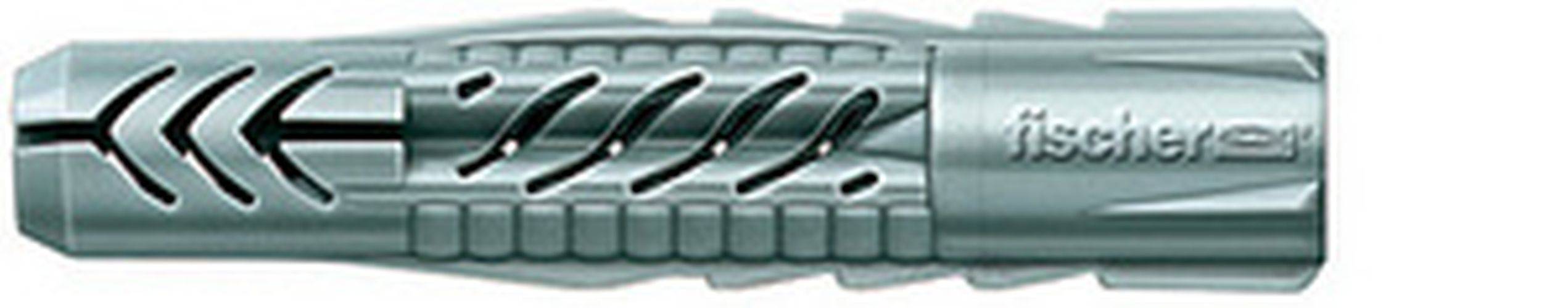 Ein sich windender Metallobjekt mit einer zahnradartigen Gestaltung weist zwei diagonale schwarze Streifen auf. Die Oberfläche erscheint strukturiert mit kleinen rechteckigen Mustern.