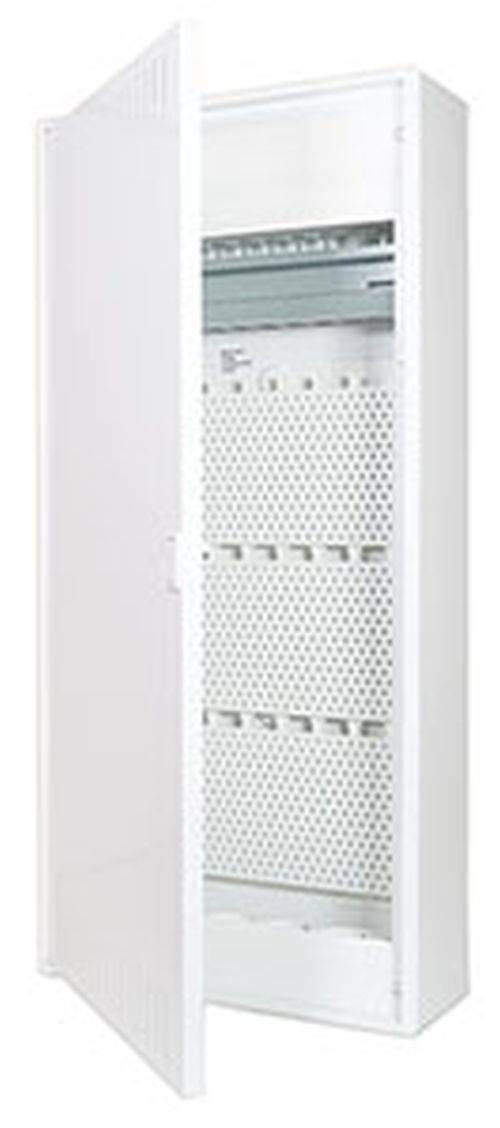 FTRO AP Kommunikationsvert. 4r VISION48K mit 3-fach Steckdose