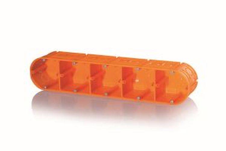 UP-Gerätedose Kombination 5-fach UP50 5x ø68x63mm