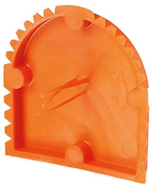 Putzdeckel halbrund UPD1 für UP-Gerätedose massiv VE10