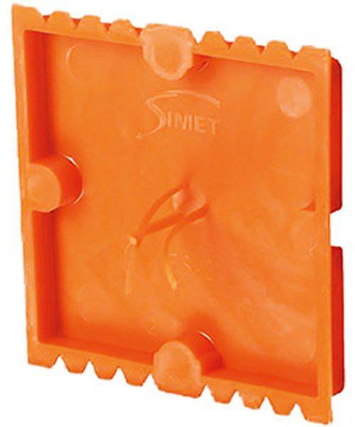 Putzdeckel quadratisch UPD2 für UP-Gerätedose massiv VE10