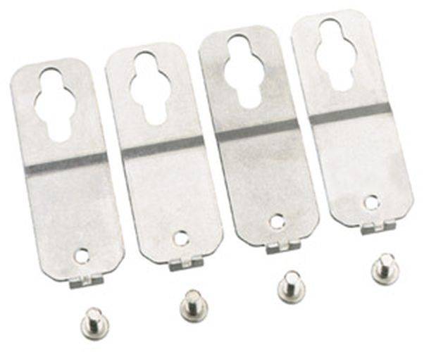 Aussenbefestigunglaschen AK Edelstahl 1 Set = 4 Stück