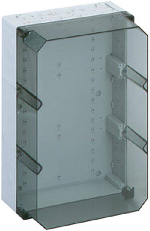 Das Bild zeigt das Innere einer weißen, leeren Duschkabine mit glänzenden Metallarmaturen und einer Glastür, die in sanftes Licht getaucht ist.