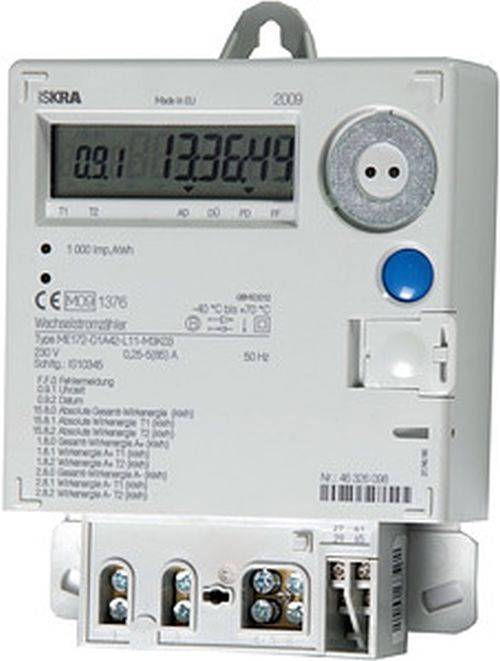 Wechselstromz., elektr. LCD 130560-03 230V 5(60)A MID m. Rücklaufsperre