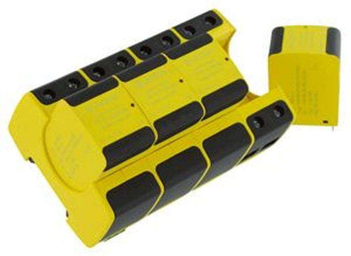 AC-Blitzstrom-Kombiableiter Typ 1+2 CT-T1+2/3+1-350-FM