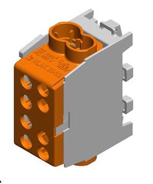 HLAK 35-1/2 M2 braun 1-pol. 208 01 44