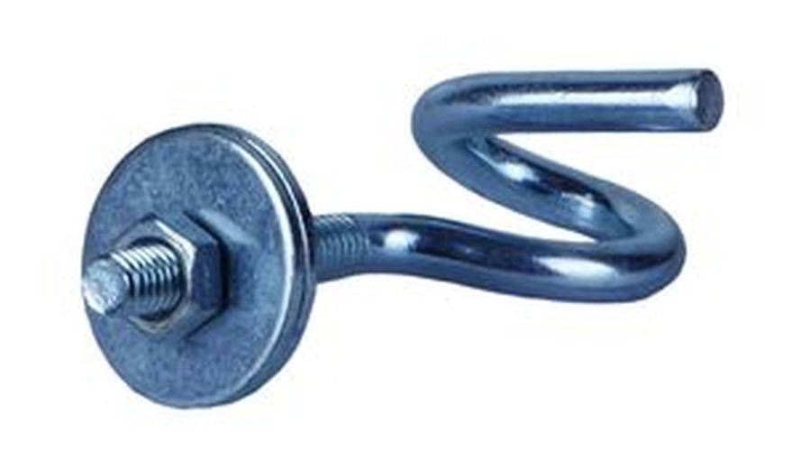 Ringschraube offen mit Gewinde M5x50 mm Stahl verzinkt VE10