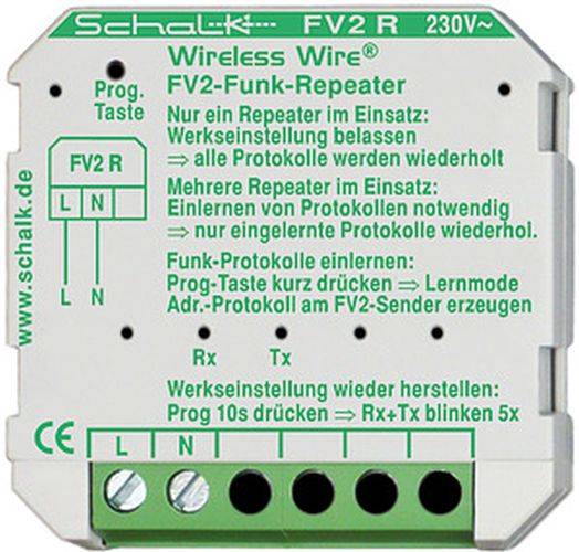 SCHALK Funk-Repeater FV2 R 230V AC (UP)