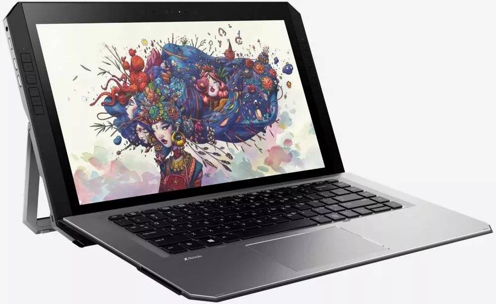 HP ZBook x2 G4 Detachable Workstation i7-8650U 32GB 512Gb 3840x2160 WLAN BT Webcam Win 11 Pro ohne Tastatur