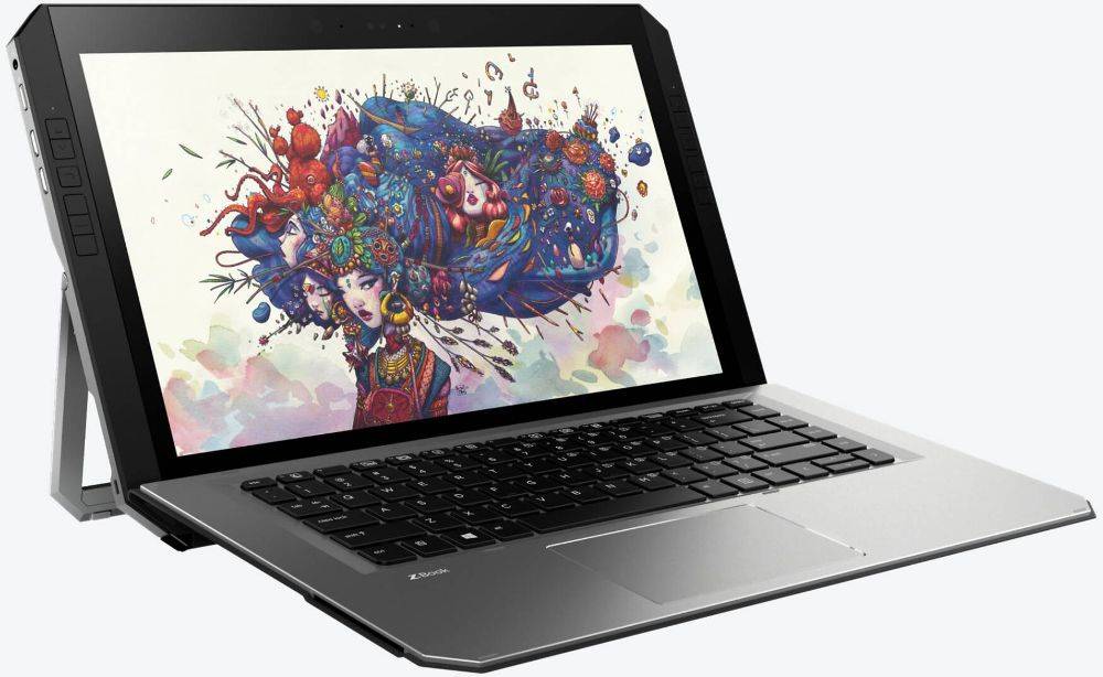 HP ZBook x2 G4 Detachable Workstation i7-8650U 32GB 512Gb 3840x2160 WLAN BT Webcam Win 11 Pro ohne Tastatur