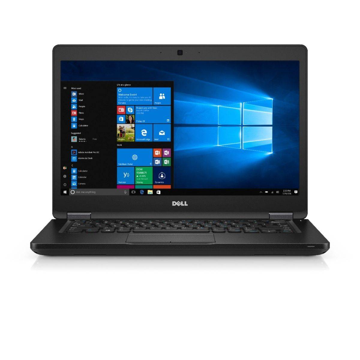 Dell Latitude 5480 i5-6300U 8GB 256GB SSD 1920x1080 WLAN BT Webcam Win 11 Pro