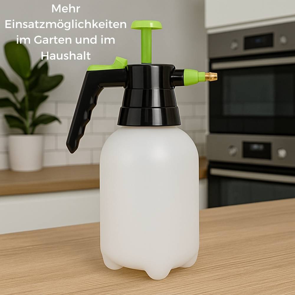 2er Set Drucksprüher 1,5 L Pumpsprühflasche Sprühflasche Pflanzen Drucksprühgerät Pumpflasche Pflanzensprüher Wassersprüher Sprühflasche Pumps