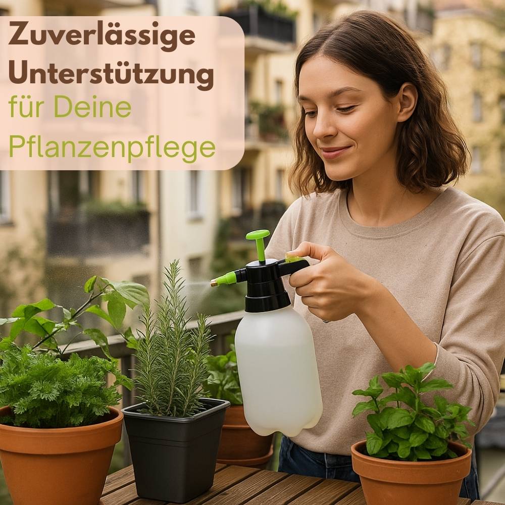 2er Set Drucksprüher 1,5 L Pumpsprühflasche Sprühflasche Pflanzen Drucksprühgerät Pumpflasche Pflanzensprüher Wassersprüher Sprühflasche Pumps