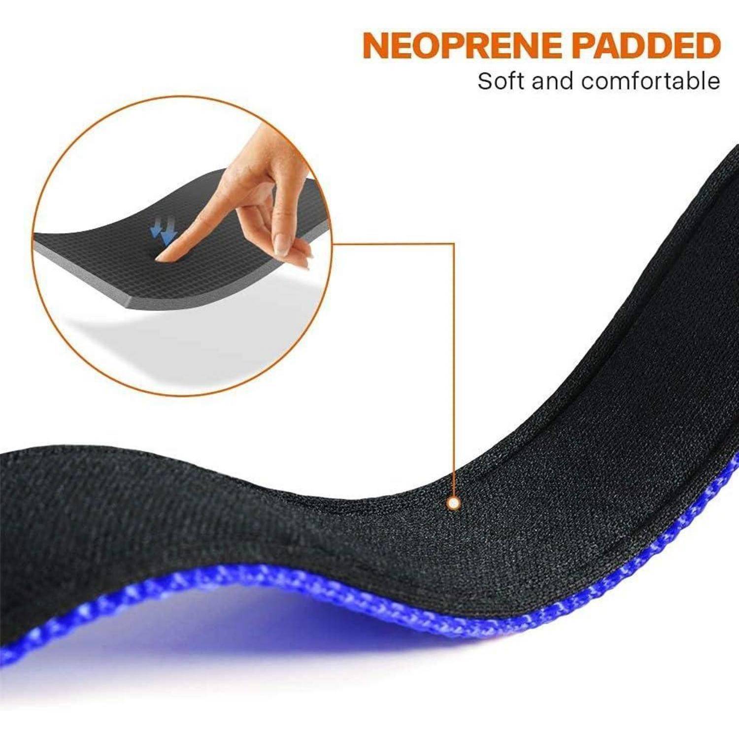 Hundehalsband Nylon verstellbar reflektierend S (25-40cm) Dunkelblau