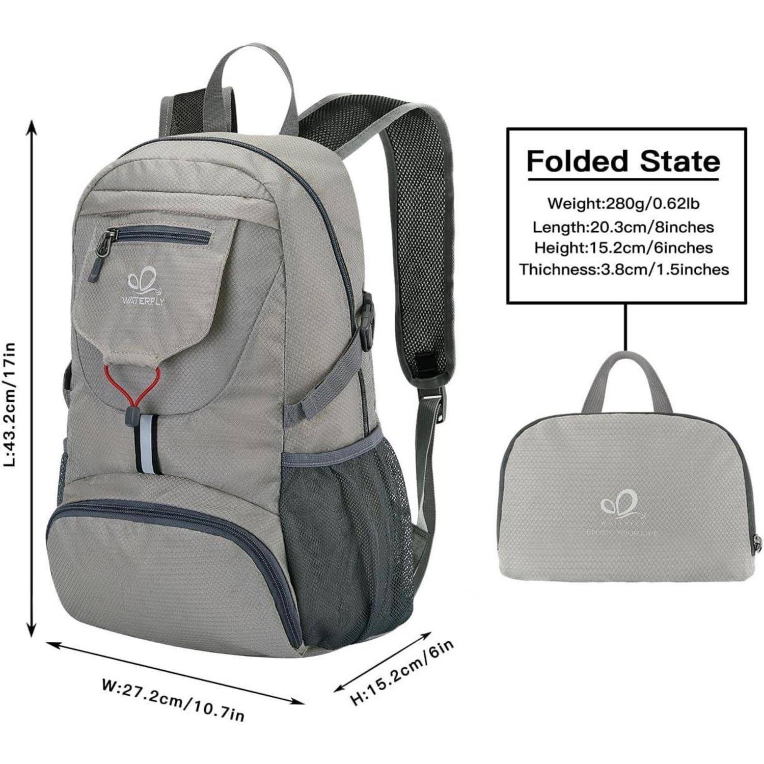 Ultraleichter Faltbarer 20L Rucksack für Outdoor Trekking Travel